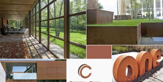 Corten: realizzazioni varie