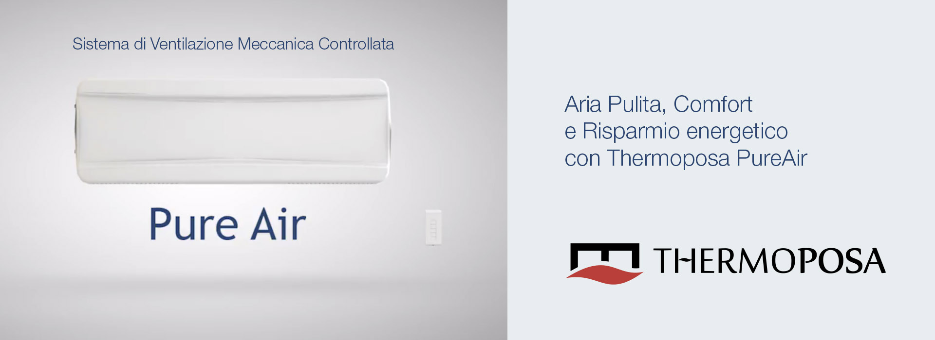 PureAir, Ventilazione Meccanica Controllata